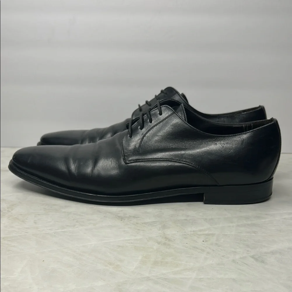 To Boot New York Black Leather Oxfords Sleek Formal Design | 13